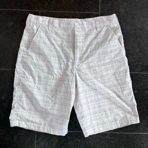 Under Armour White Hybrid Shorts Lightweight